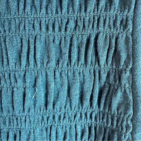 Lane Bryant Women’s Smocked Top Rayon Blend balloon sleeve bohemian Plus size - Picture 6 of 13